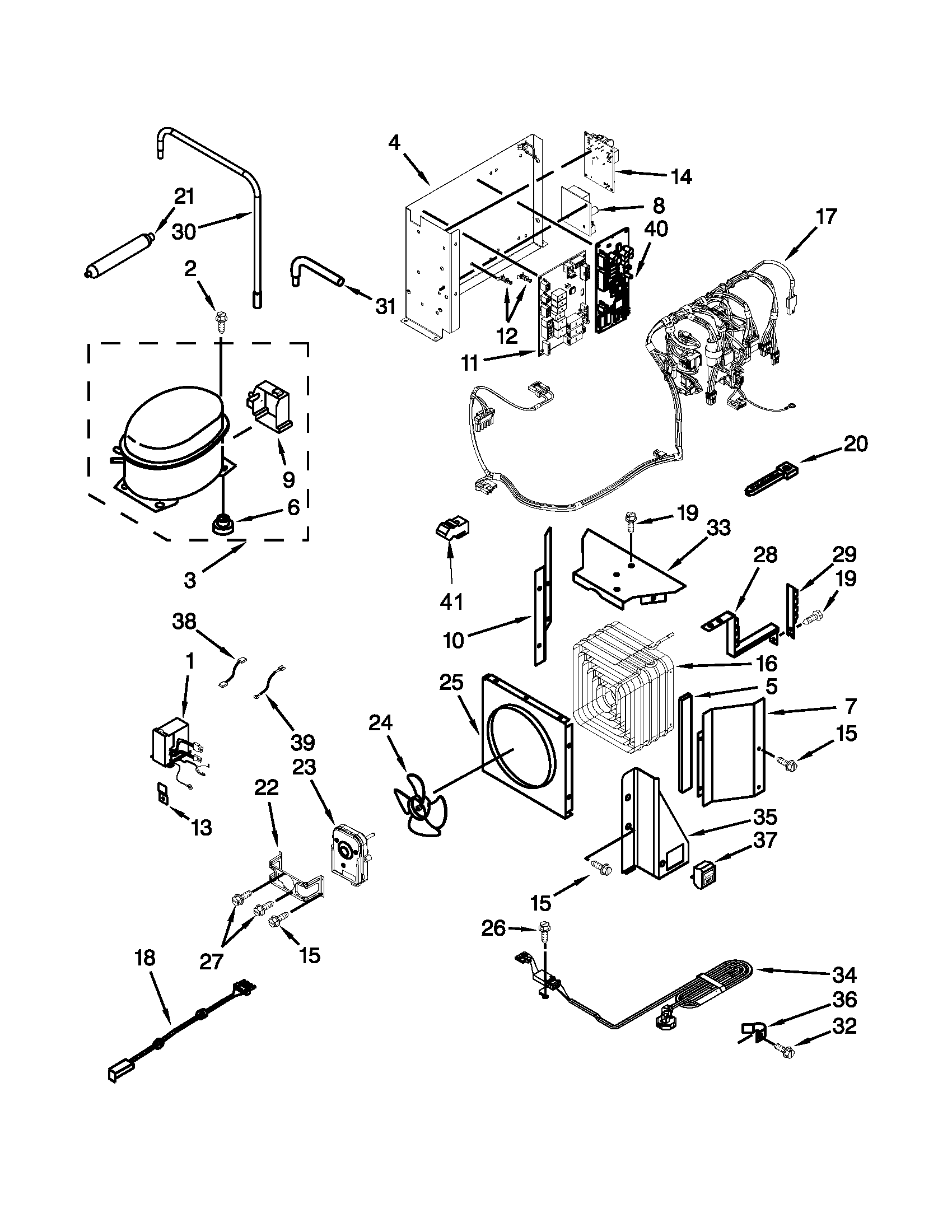 UPPER UNIT PARTS