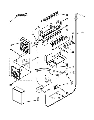 Icemaker parts