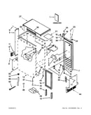Cabinet liner and door parts