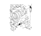 Maytag MGD3000BW0 bulkhead parts diagram