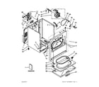 Admiral 4GAED4900YW1 cabinet parts diagram