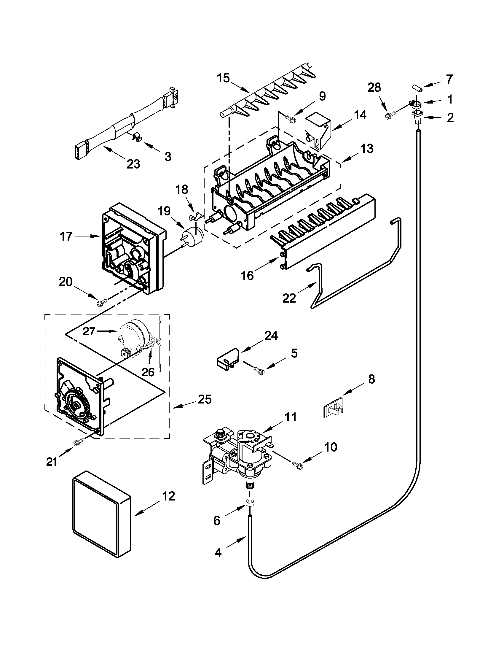 Icemaker parts