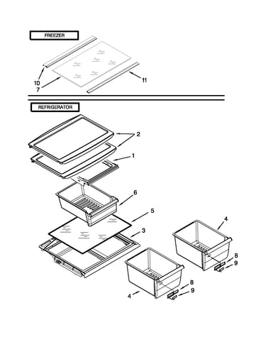 Shelf parts