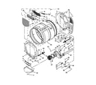 Whirlpool WGD9151YW1 bulkhead parts diagram
