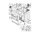 Maytag YMEDX700XW1 cabinet parts diagram