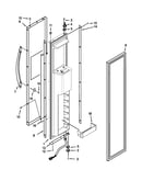 Freezer door parts