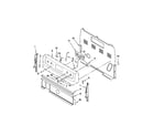 Maytag MER7664XB0 control panel parts diagram