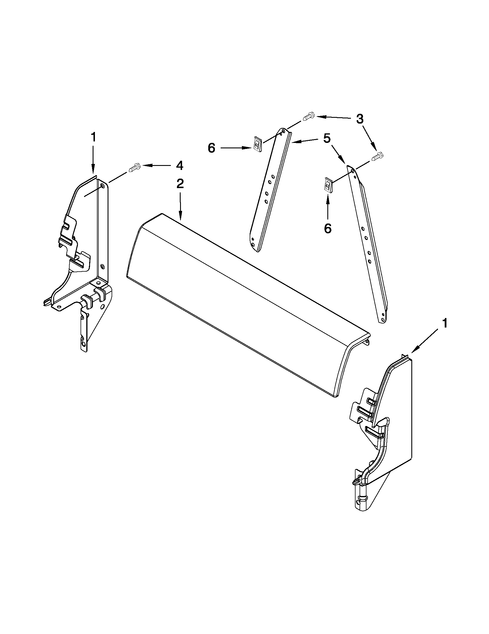 Backguard parts