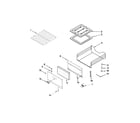 Amana AGP200VDW1 oven and broiler parts diagram