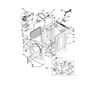 Maytag MGD4200BW0 cabinet parts diagram