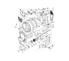Maytag MGD4200BG0 bulkhead parts diagram