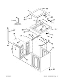 Top and cabinet parts