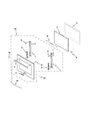 Oven door parts