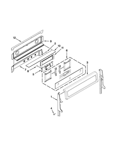 Control panel parts