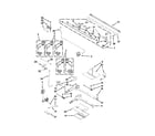 KitchenAid KGRS505XBL04 manifold parts diagram