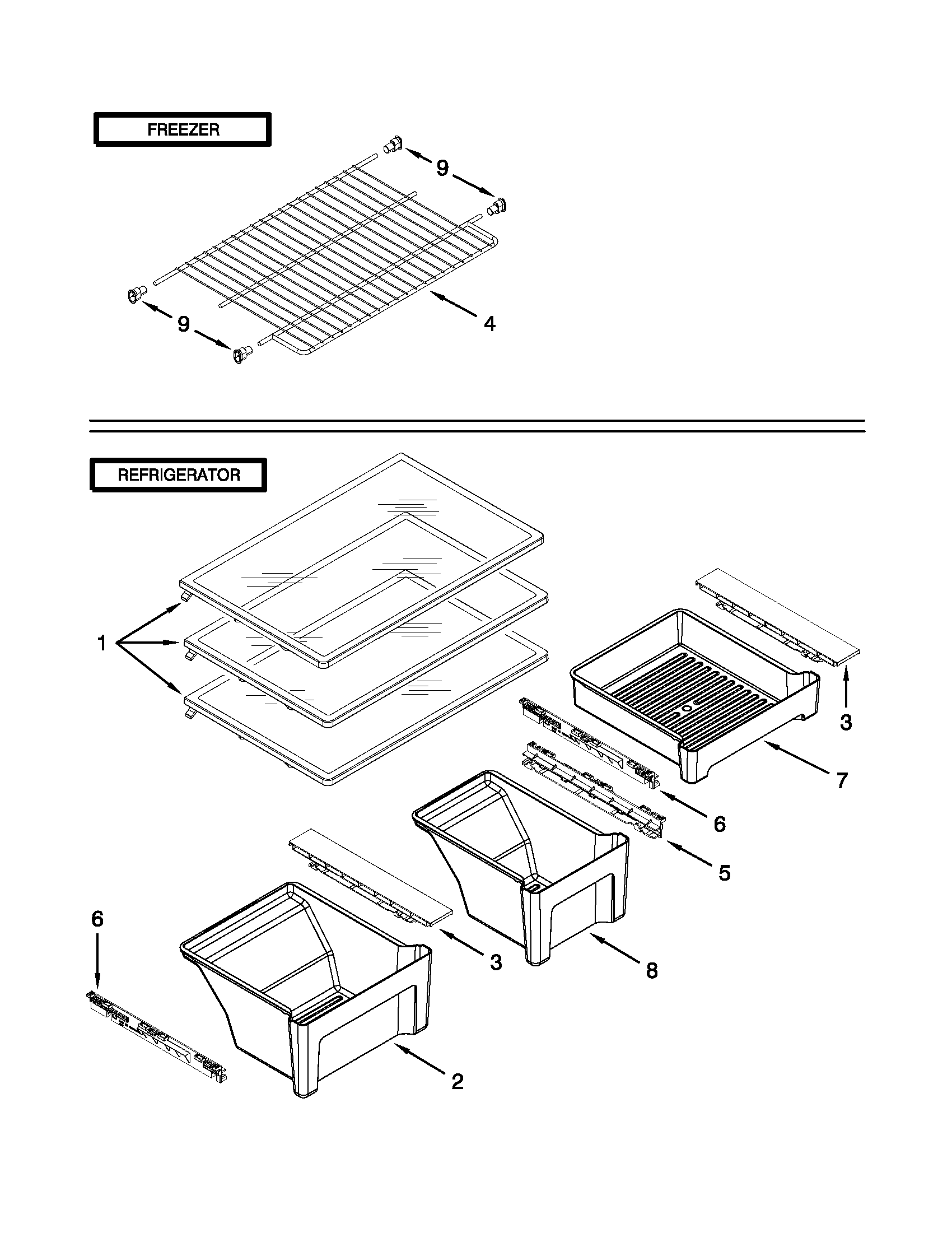 SHELF PARTS