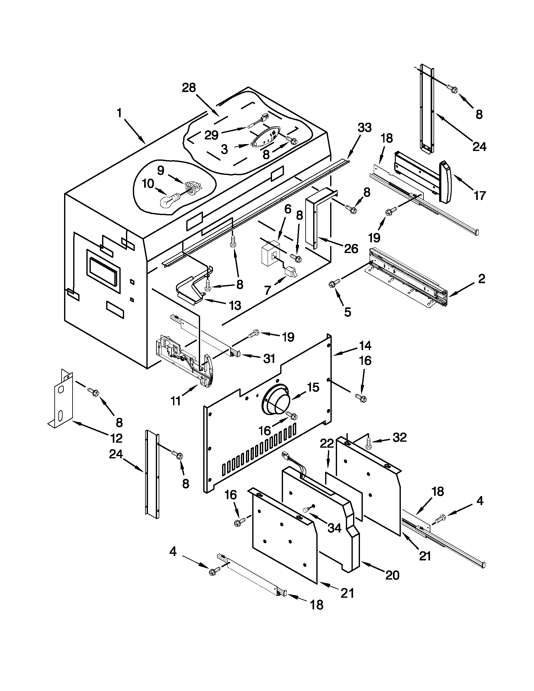 FREEZER LINER PARTS