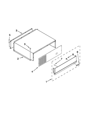 Top grille & unit cover
