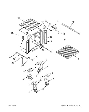Modular gearbox parts