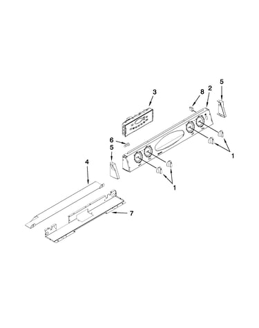 Control panel parts