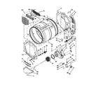 Maytag MDG25PDAXW2 bulkhead parts diagram