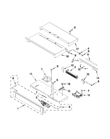 Control panel parts