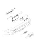 Control panel and latch parts