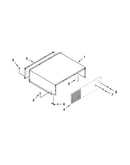 Top grille and unit cover parts