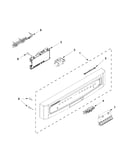 Control panel and latch parts
