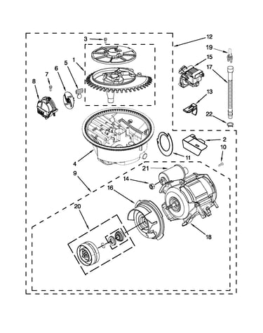 Pump and motor parts