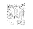 Maytag YMEDE301YG1 cabinet parts diagram