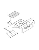 Drawer and rack parts