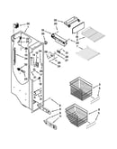 Freezer liner parts