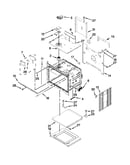 Upper oven parts