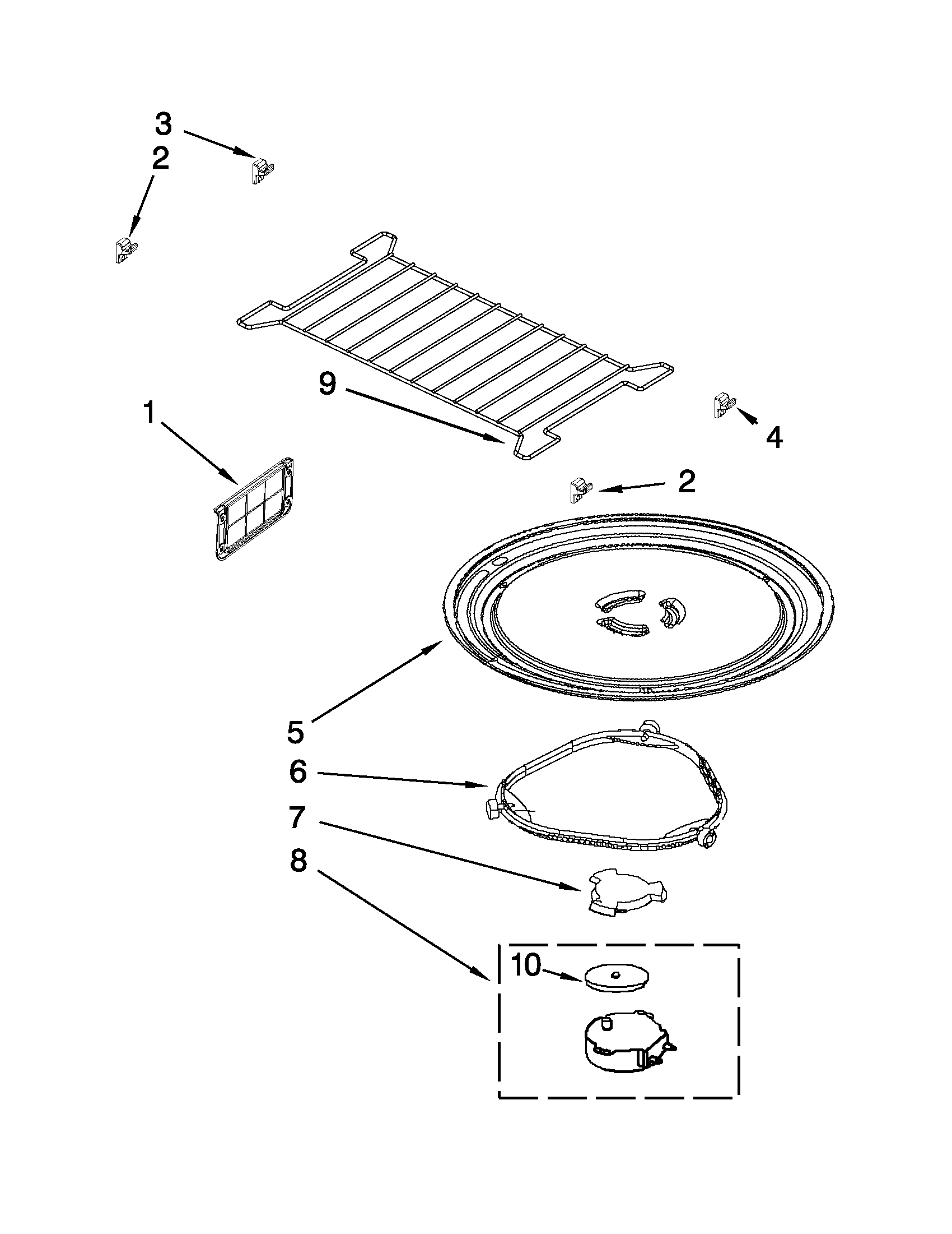 TURNTABLE PARTS