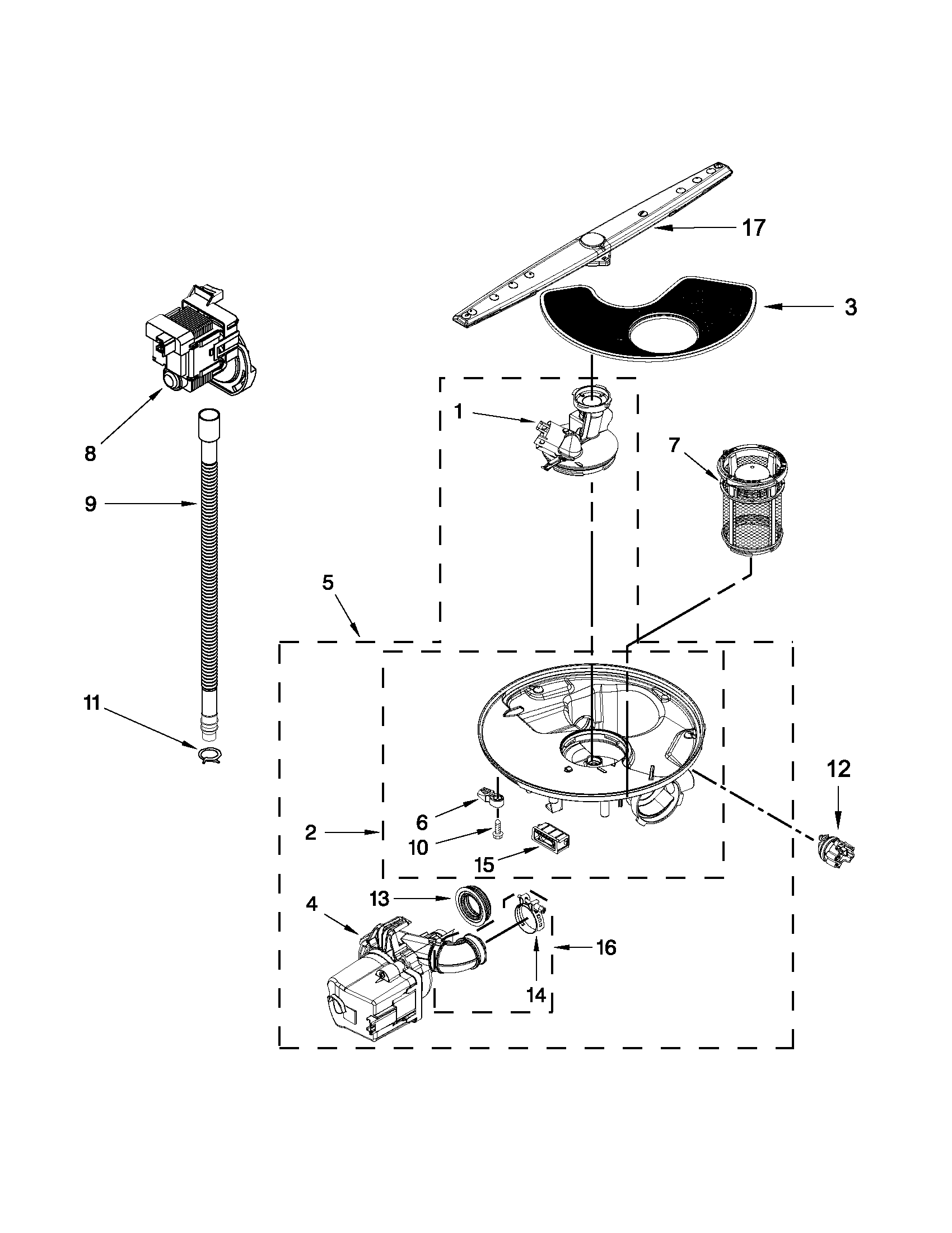 Pump and motor parts