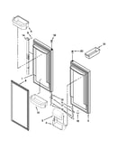 Refrigerator door parts