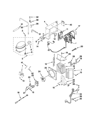 Upper unit parts
