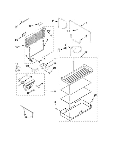 Lower unit & tube parts