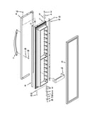 Freezer door parts
