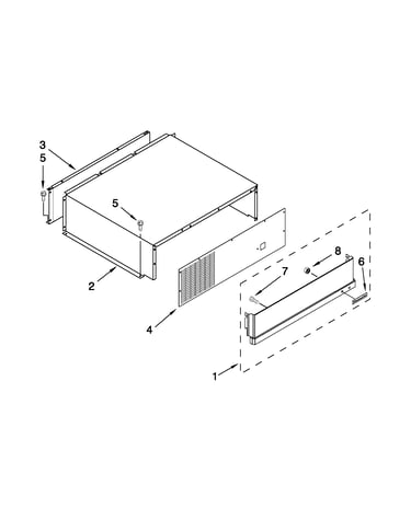 Top grille & unit cover