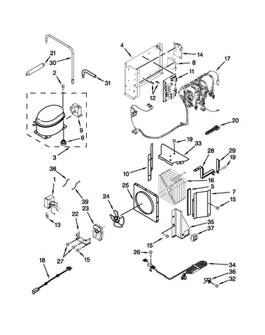 Upper unit parts