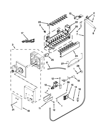 Ice maker parts