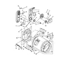 Whirlpool WGD4800XQ3 bulkhead parts diagram