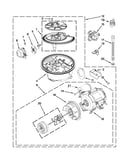 Pump, washarm and motor parts