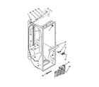 Whirlpool GC5SHAXVS00 refrigerator liner parts diagram