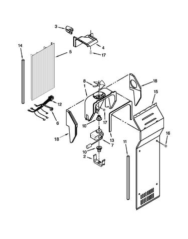 Air flow parts