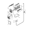 Whirlpool GC5SHAXVY00 icemaker parts diagram