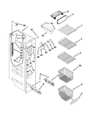 Freezer liner parts