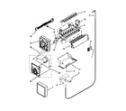 Whirlpool GD5RVAXVY01 icemaker parts diagram